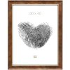 s46ea3 Houten lijst in goudkleur 20x28 cm