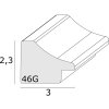 s46gd7 Lijst in grijs gecombineerd met zilverkleur 10x15 cm