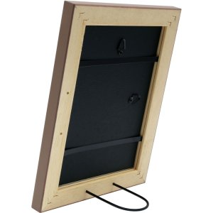 s46kf3 Houten lijst in beige met parelbies 24x30 cm