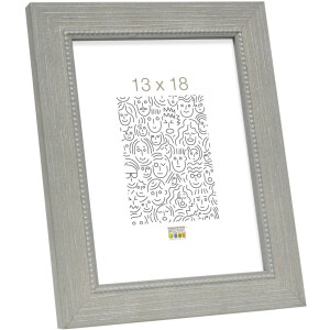 s46kf7 Houten lijst in grijs met parelbies 20x30 cm
