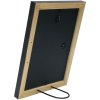 s46mf2 Zwarte houten lijst in verweerde afwerking 15x20 cm