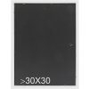 s46mf2 Zwarte houten lijst in verweerde afwerking 15x20 cm