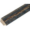 s46mf2 Zwarte houten lijst in verweerde afwerking 20x20 cm