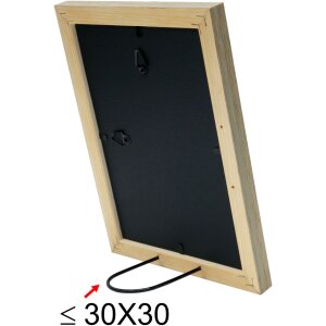 s46mf8 Groene houten lijst in verweerde afwerking 20x30 cm