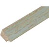 s46mf8 Groene houten lijst in verweerde afwerking 20x30 cm