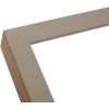s46ph3 Houten lijst in beige met houtkleurige rand 20x20 cm
