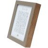 s46ph3 Houten lijst in beige met houtkleurige rand 20x20 cm