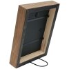 s46ph3 Houten lijst in beige met houtkleurige rand 20x20 cm