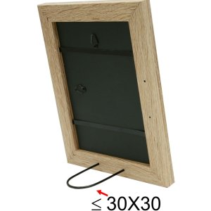 s49bh1 Fotolijst in naturelkleurig hout 24x30 cm