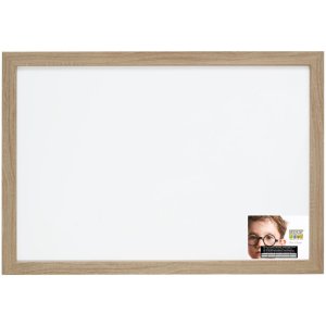s49bh1 Magneetbord in naturelkleurig hout 40x60 cm