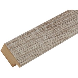 s49bh3 Fotolijst in grijze houten kleur 20x20 cm