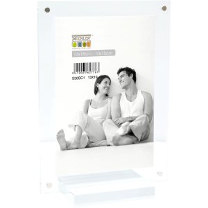 s58sc1 Transparant Magnetisch Lijst met Voet 10x15 cm