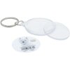 s66ga2 Ronde Plastic Foto Sleutelhanger 3.3x3.3 cm
