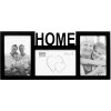 s68nk2 Zwarte lijst voor 3 fotos - home 10x15 cm