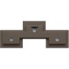s68rk9 Galeriekader in taupe voor 3 fotos 10x15 cm