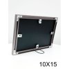 s021d7 Galerijlijst aluminium grijs 2 tot 4 fotos 10x15 cm en 13x18 cm