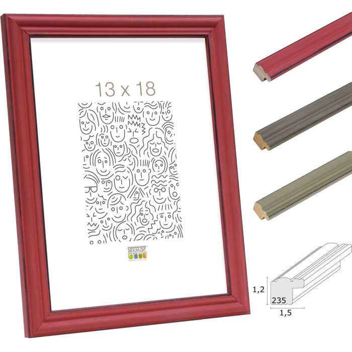 s235f Deknudt Houten lijst tot 20x30 cm