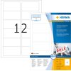 Etiketten a4 wit 88,9x46,6 mm Movables-verwijderbaar papier mat 1200 st.