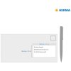 Etiketten a4 wit 88,9x46,6 mm Movables-verwijderbaar papier mat 1200 st.