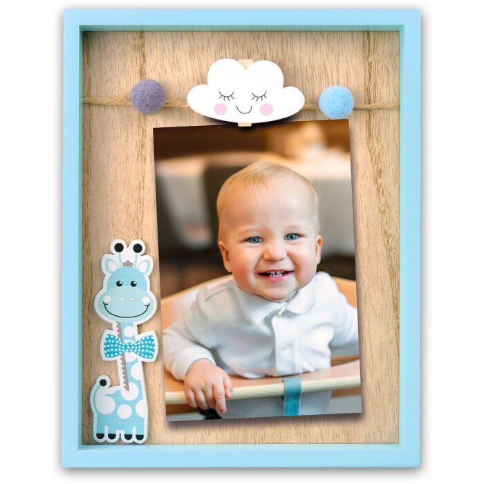 Ryan Baby Lijst 10x15 cm blauw