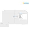 herma etiketten a4 wit 210x297 mm Movables-verwijderbaar papier mat 100 st.