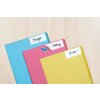 Multifunctionele etiketten wit 19x40 mm Movables-verwijderbaar papier mat 640 st.