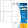 Multifunctionele etiketten wit 19x40 mm Movables-verwijderbaar papier mat 640 st.