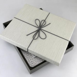 Doos Firenze wit 24x29x4 cm