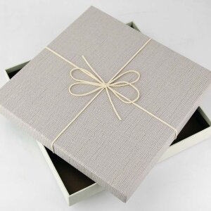 Doos Firenze grijs 24x29x4 cm