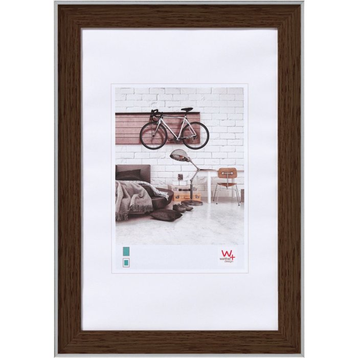 Fotolijst Boheems 50x70 cm walnoot