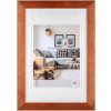 Mooie houten lijst 50x70 cm walnoot