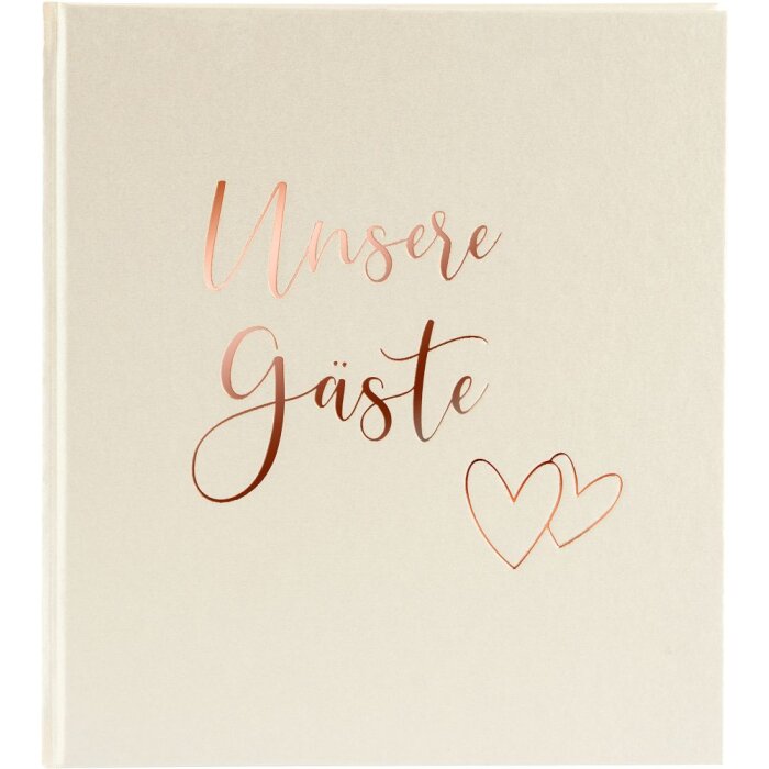 Heartbeat Gastenboek 23x25 cm