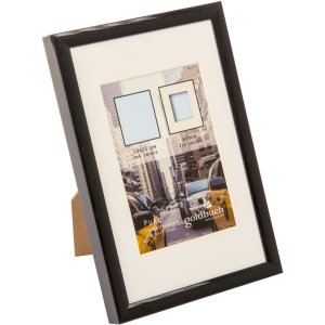 Kunststof lijst Puro 10x15 cm zwart