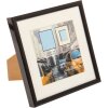 Kunststof lijst Puro 15x15 cm zwart