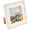 Kunststof lijst Puro 15x15 cm wit