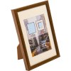 Kunststof lijst Puro 10x15 cm brons