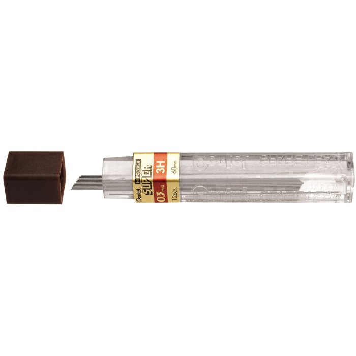 eco 12 st. vervangingsstiften voor mechanische potloden 0.3 mm stiftdikte