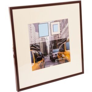 Kunststof lijst Puro 30x30 cm bruin