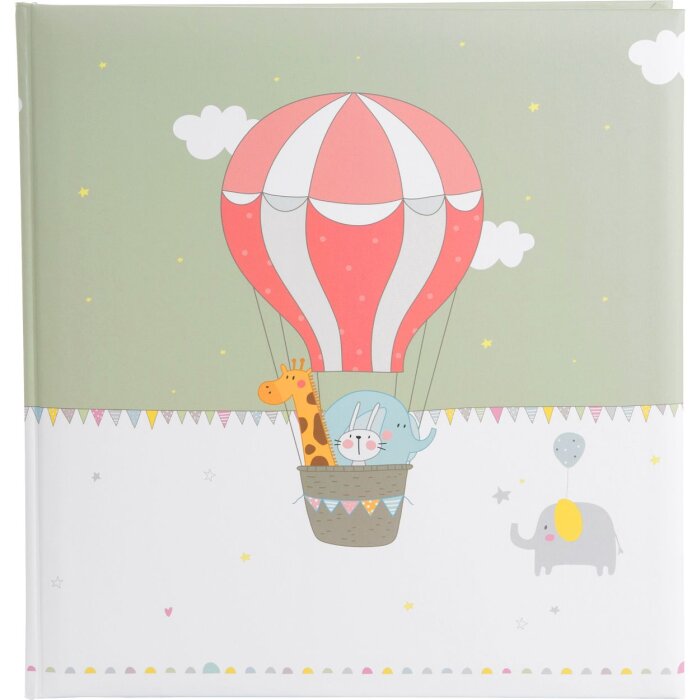 Goldbuch Babyalbum Ballonvaart 30x31 cm 60 witte paginas