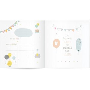 Goldbuch Babyalbum Ballonvaart 30x31 cm 60 witte paginas