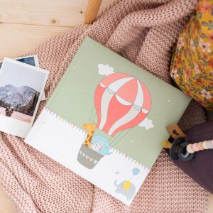 Goldbuch Babyalbum Ballonvaart 30x31 cm 60 witte paginas