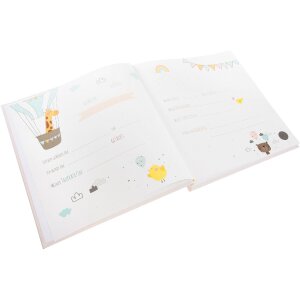Goldbuch Babyalbum Dierenparade 30x31 cm 60 witte paginas
