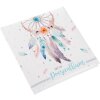 Goldbuch Poëziealbum Dreamcatcher 16,5x16,5 cm 96 witte paginas