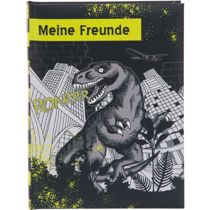Vriendenboek Dino City 15x21 cm
