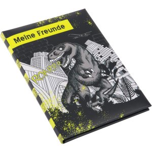 Vriendenboek Dino City 15x21 cm