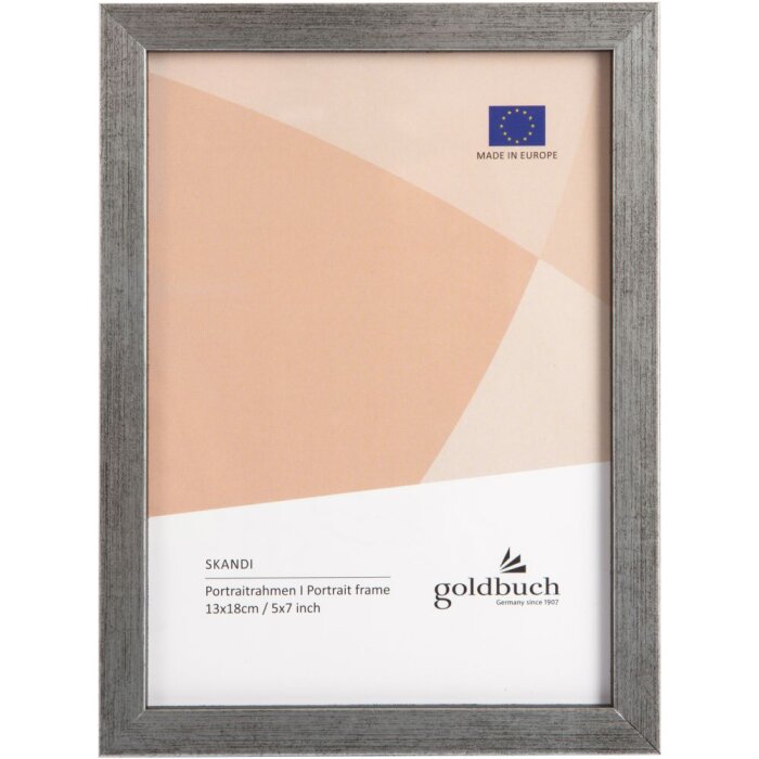 Houten Fotolijst Skandi 13x18 cm zilver