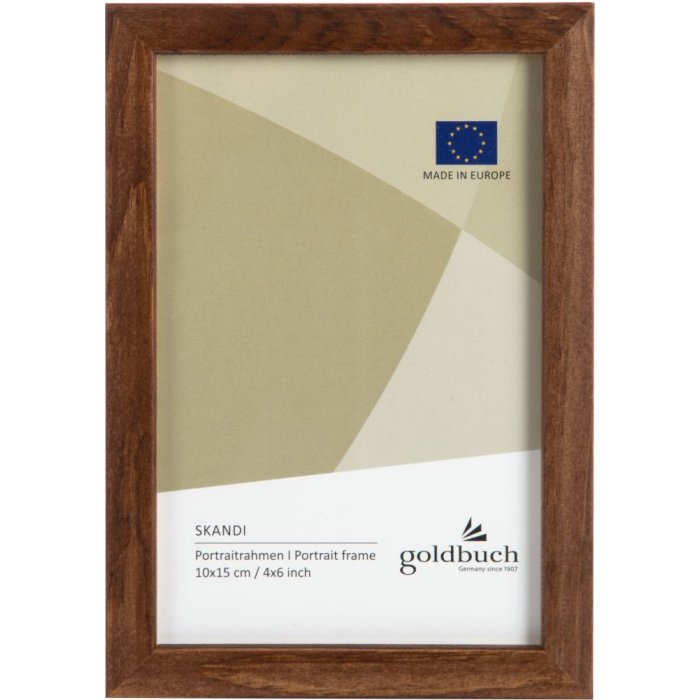 Houten Fotolijst Skandi 10x15 cm bruin