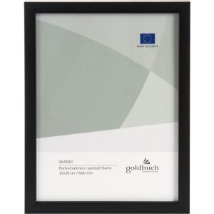Houten fotolijst Skandi 15x20 cm zwart