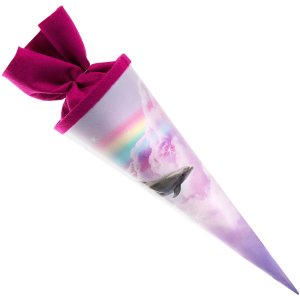 Schoolkegel 35 cm Dolfijnen