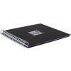 Spiraal album Khari zwart mat wit paginas 24x25 cm